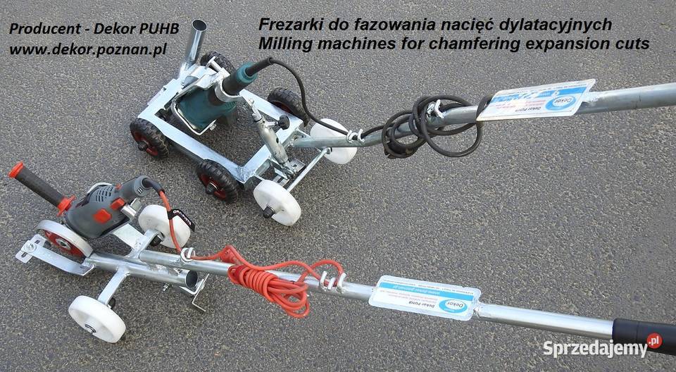 Dylatacje Frezarka nacięć dylatacji na 4 kółkach Poznań