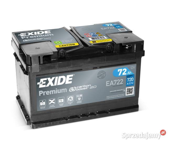 Akumulator Exide Premium 72Ah 720A PRAWY PLUS Mińsk Mazowiecki