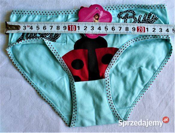 Figi majtki dziewczęce bawełna 122128 4 Bielizna mazowieckie Warszawa