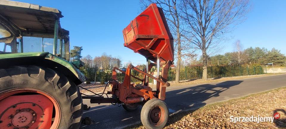 Wywrotka 1osiowa nieuszkodzony wielkopolskie Huta Szklana