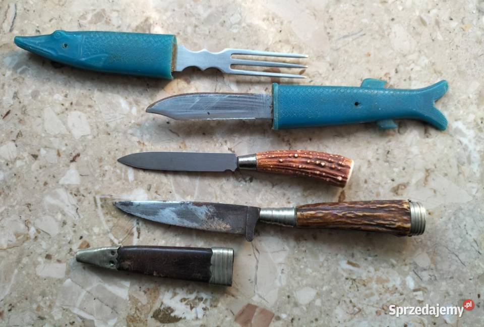 Kolekcjionerskie noże scyzoryki myśliwskie