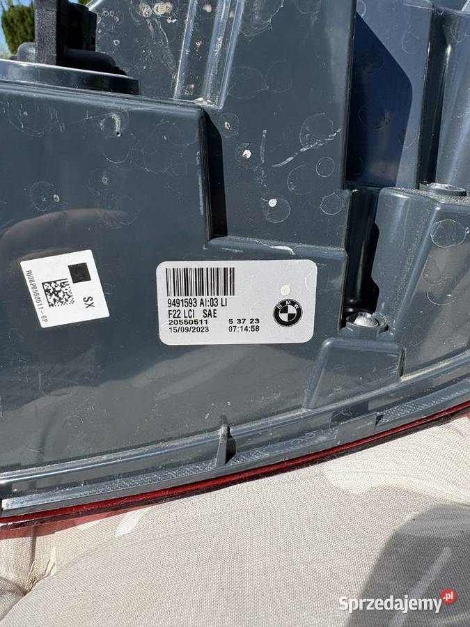 Lampy tylne USA BMW F22 F23 LCI Zaraszów sprzedam