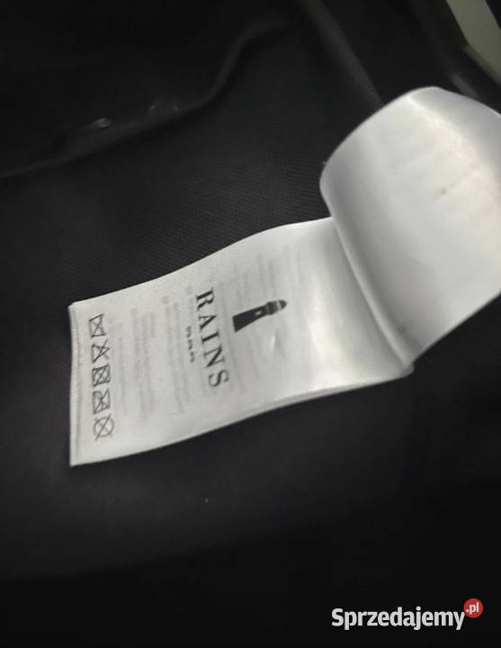 Czarna torba Rains mazowieckie Piastów