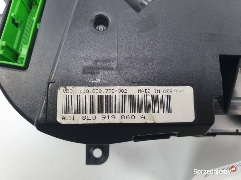 LICZNIK ZEGAR AUDI A3 8L 8L0919860A Lipno sprzedam