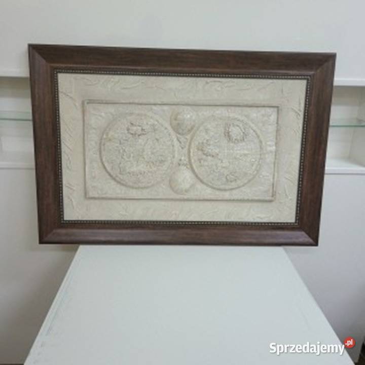 Obraz wypukły GLOB wielkopolskie Poznań