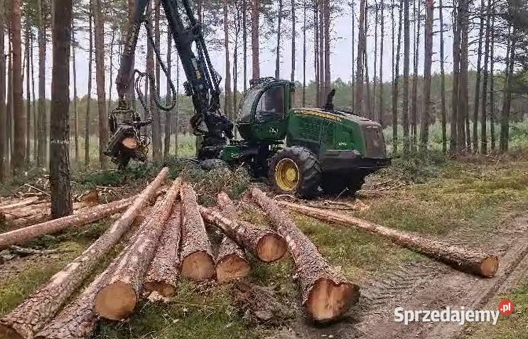 Harvester John Deere 1270G H414 2016r dzwig 114m pomorskie
