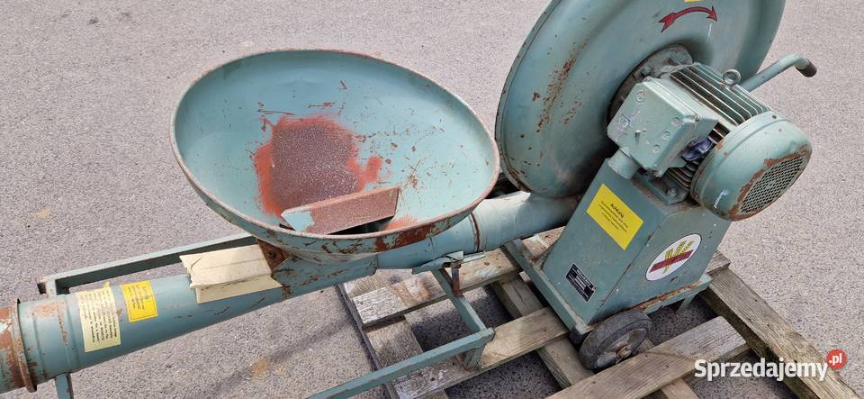 Dmuchawa do Zboża Neuero 75KW mocna rury 15m