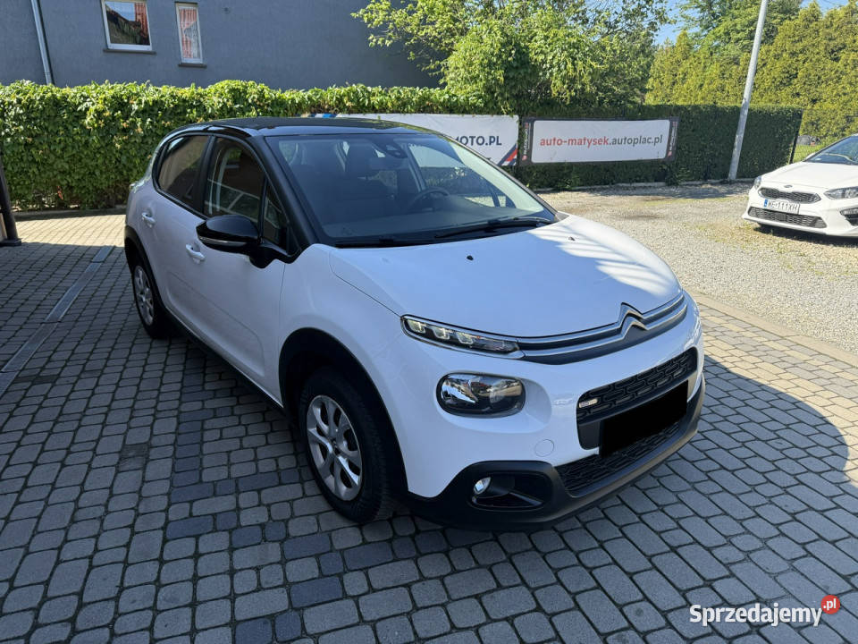 Citroen C3 12 82 Klimatronik CarPlay III 2016 śląskie Orzech
