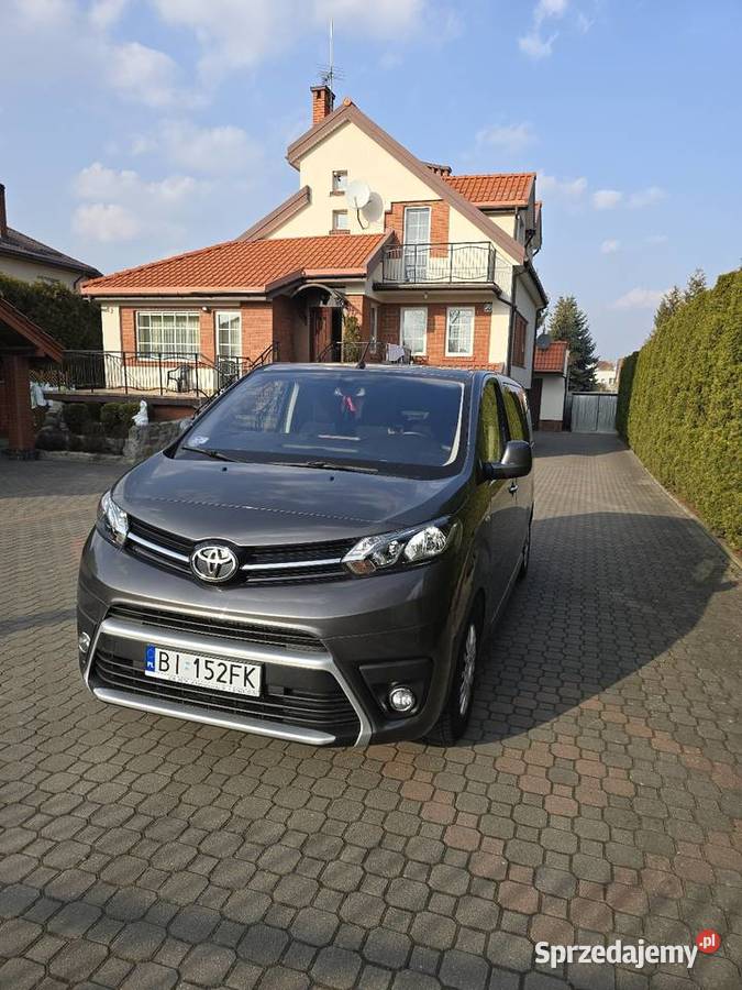 Toyota Proace Verso 9 osób salon polska podlaskie Białystok sprzedam