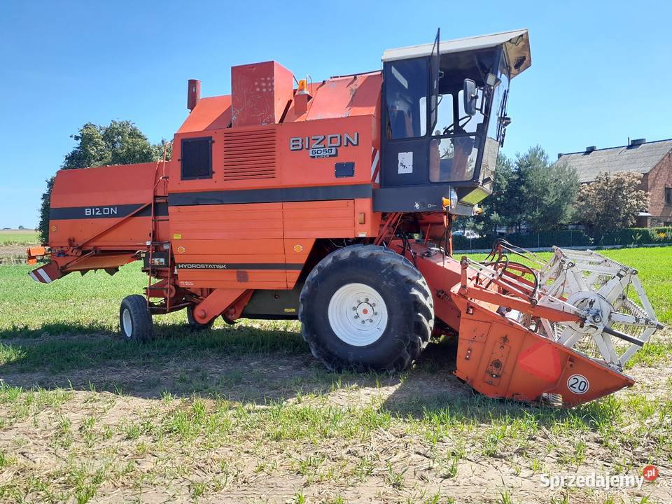 Bizon Rekord 5058 wersja export hydrostat Zbożowe Skomlin sprzedam