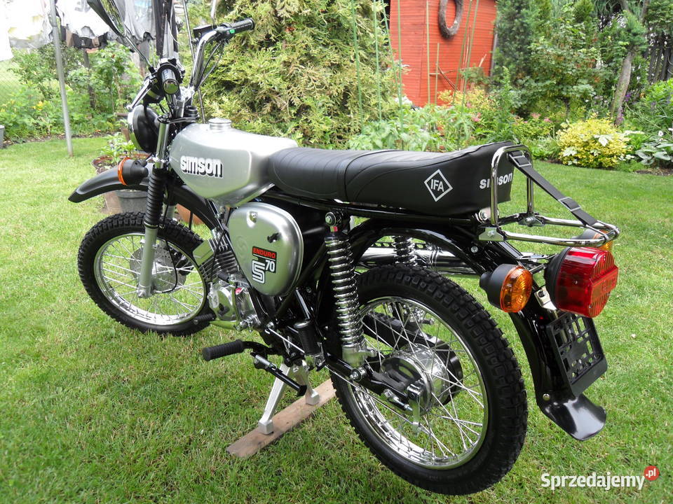Simson Enduro S70 Hamulec tarczowy rozrusznik Poznań