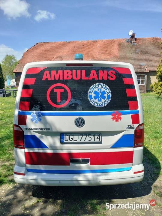 ambulans vw t6 lubuskie Drągowina sprzedam
