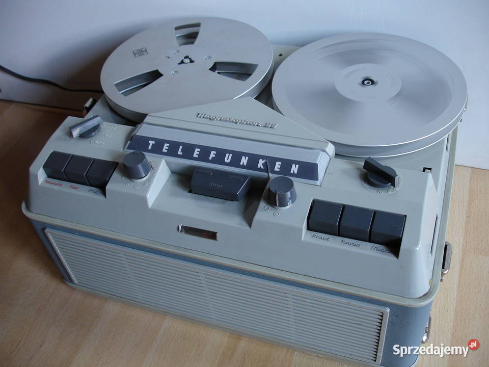 Magnetofon szpulowy TELEFUNKEN Magnetophon 95 Zielona Góra sprzedam