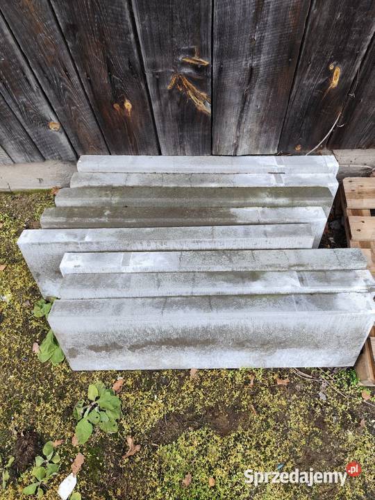 Obrzeża betonowe krawężniki 8x30x100 Obrzeża i palisady Bolimów