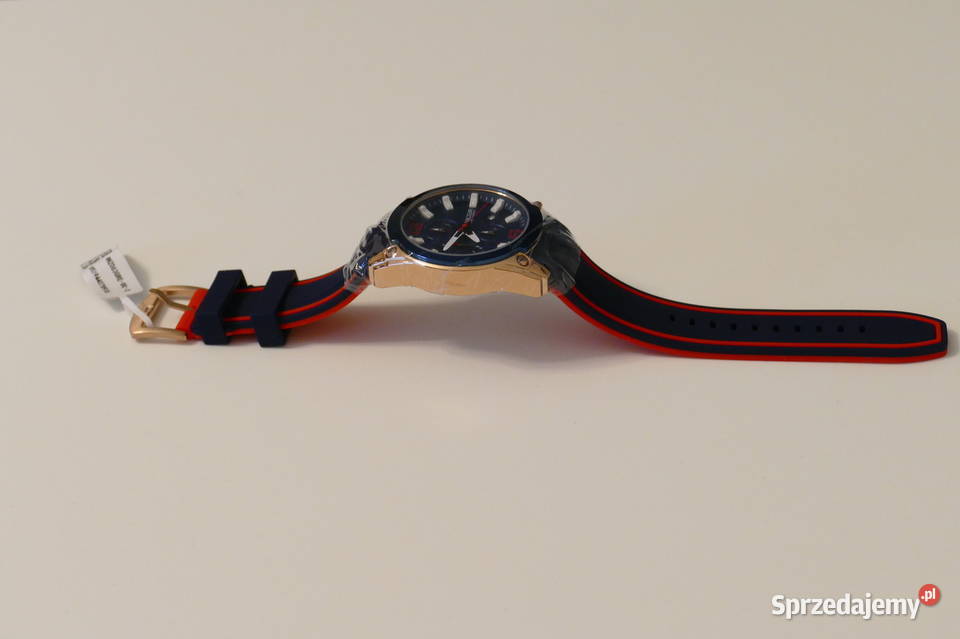 Męski zegarek chronograf Megir silikonowy pasek Biżuteria dla Panów