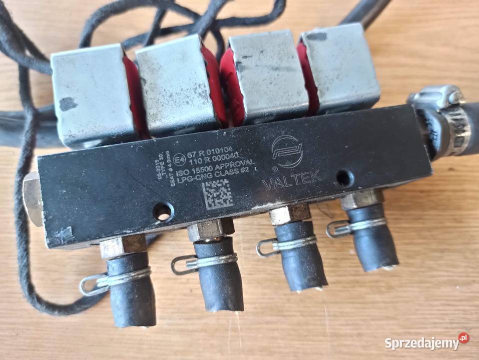 Listwa wtryskowa wtryski valtek
