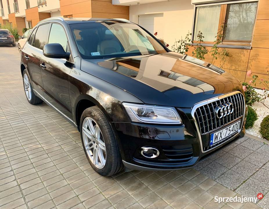 Zadbane Audi Q5 20 TFSI Quattro Tiptronic 2013 r nieuszkodzony Warszawa