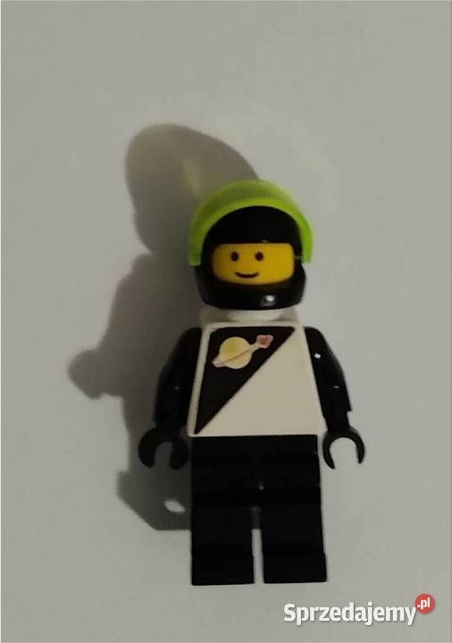 Lego Space figurka kosmonauty czarny i biały Lego małopolskie Kraków