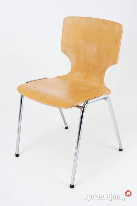 Krzesło drewniane do poczekalni wielkopolskie Leszno