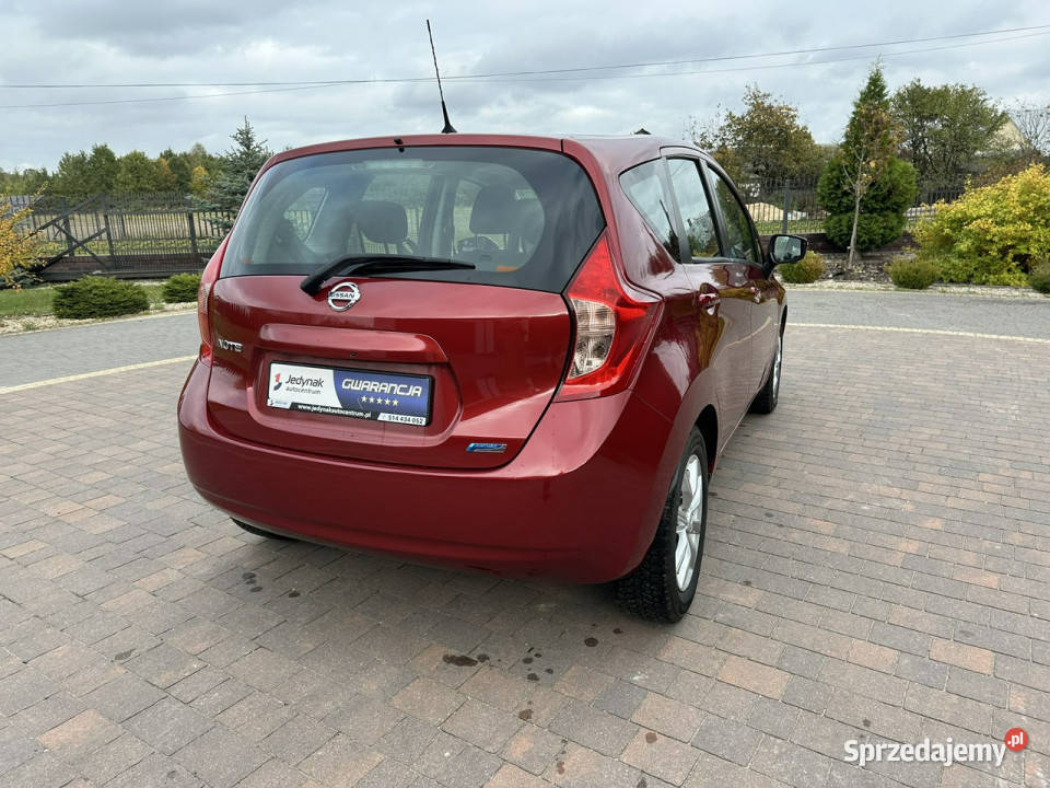 Nissan Note II 2013 mazowieckie Lipówki