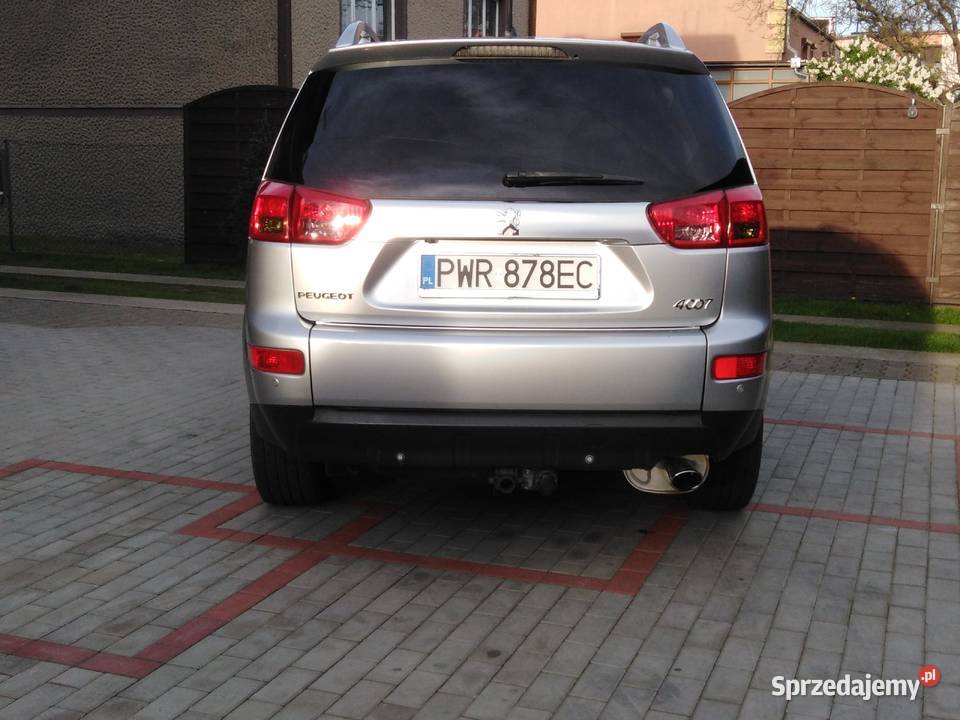 Peugeot 4007 automat benzynagaz 4x4 garażowany wielkopolskie Orzechowo
