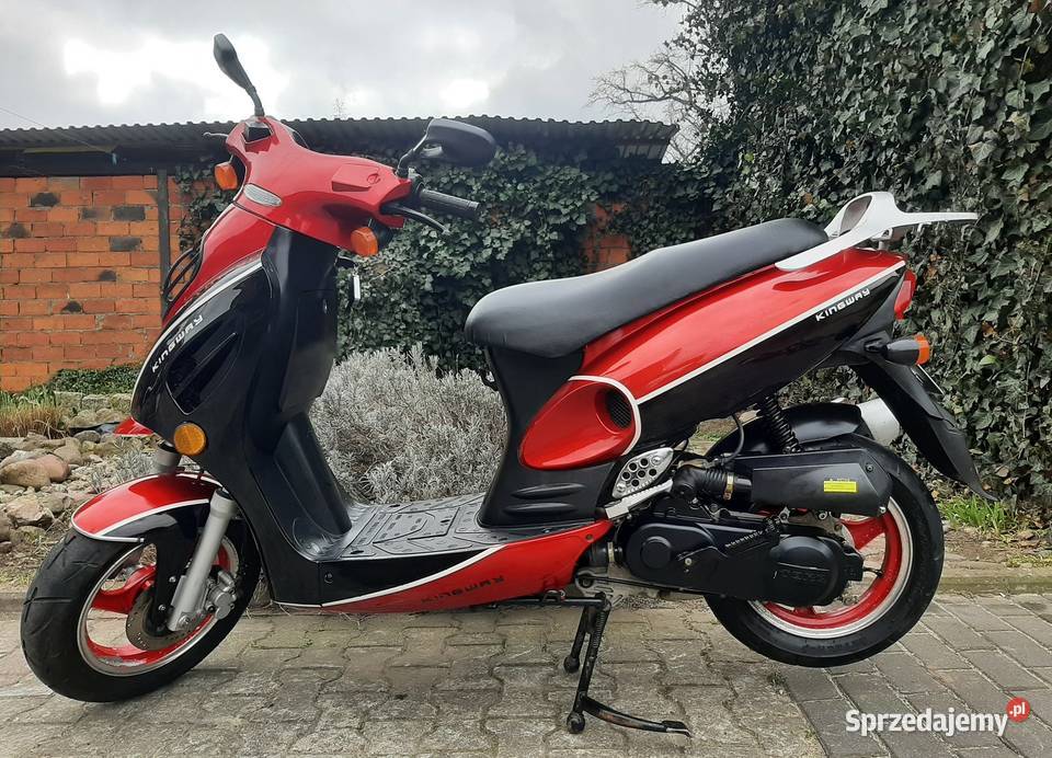 Zadbany skuter Kingway Koyot 50 4t 2007r 9541 wielkopolskie Tuczno