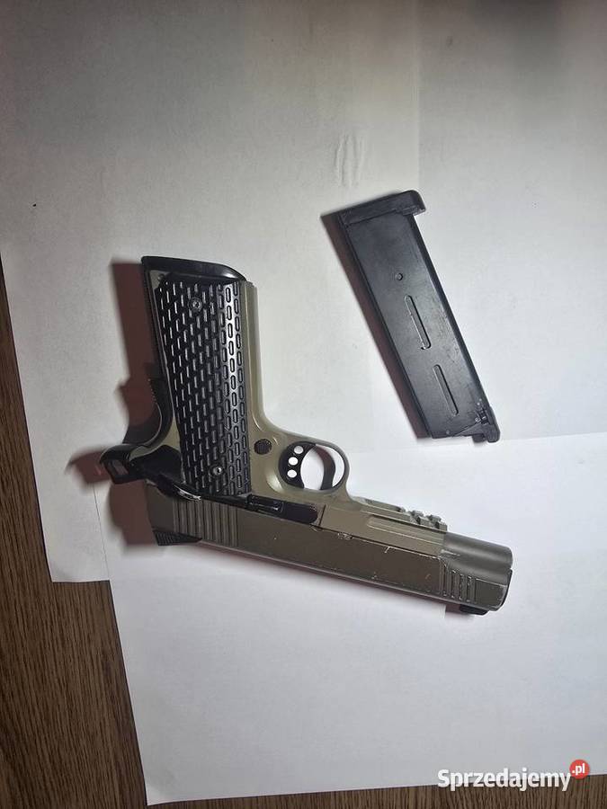 Pistolet 6mm Cybergun Colt 1911 A1 CO2 Sporty strzeleckie i myślistwo Rozogi