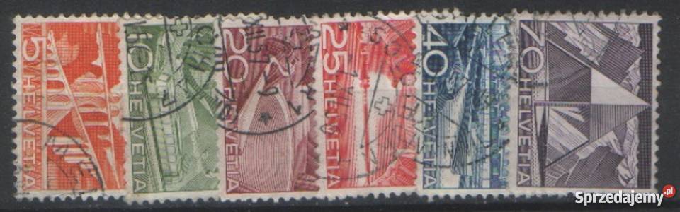 Zn Szwajcaria Mi 530 1 34 7 40 kas 1949 Gliwice