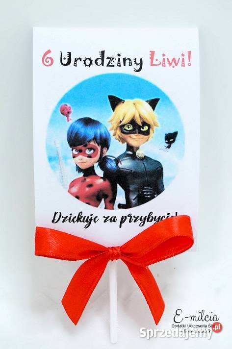 Lizaki podziękowanie gości z okazji urodzin