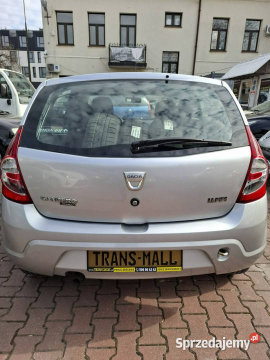 Dacia Sandero 14 MPi Benzyna Gaz Bezwypadkowy nieuszkodzony Lublin