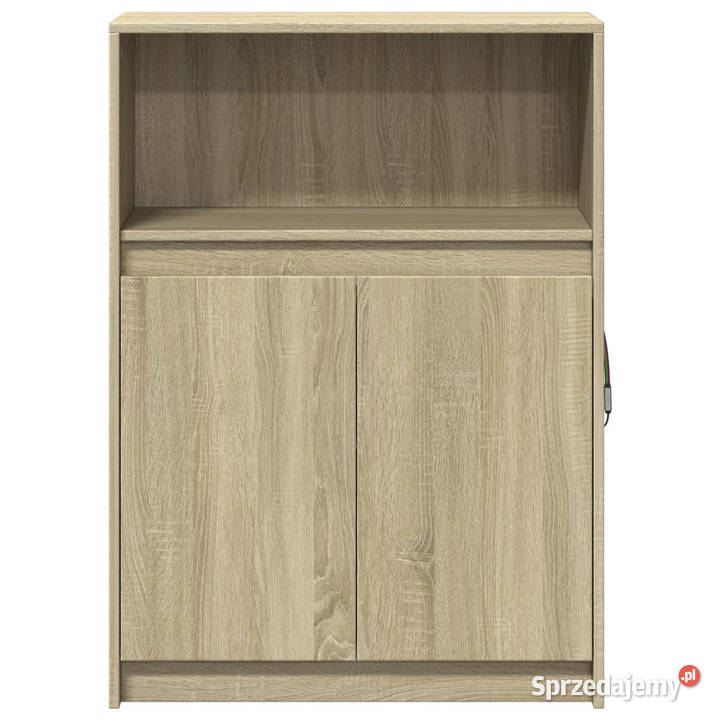 Szafka z LED dąb sonoma 72x34x100 materiał mazowieckie Warszawa