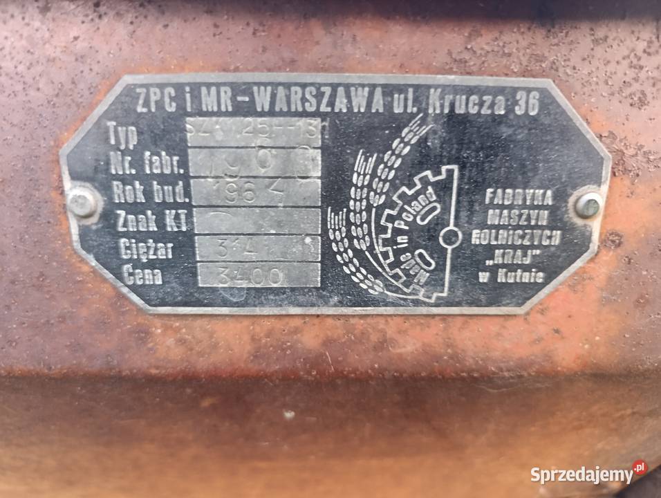 Siewnik 26 lejków Zwoleń