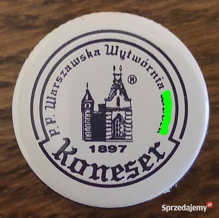 Unikat Butelka kolekcjonerska oprawiona w skórę Warszawa