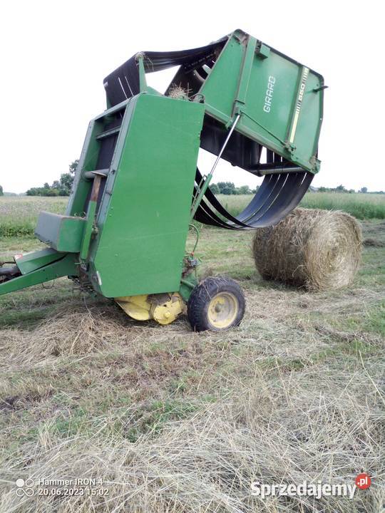 Prasa rolującą John Deere 550 Lubartów