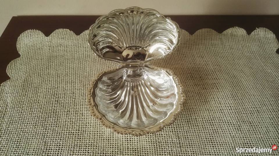 Platerowany pojemnik na kawior Międzychód sprzedam