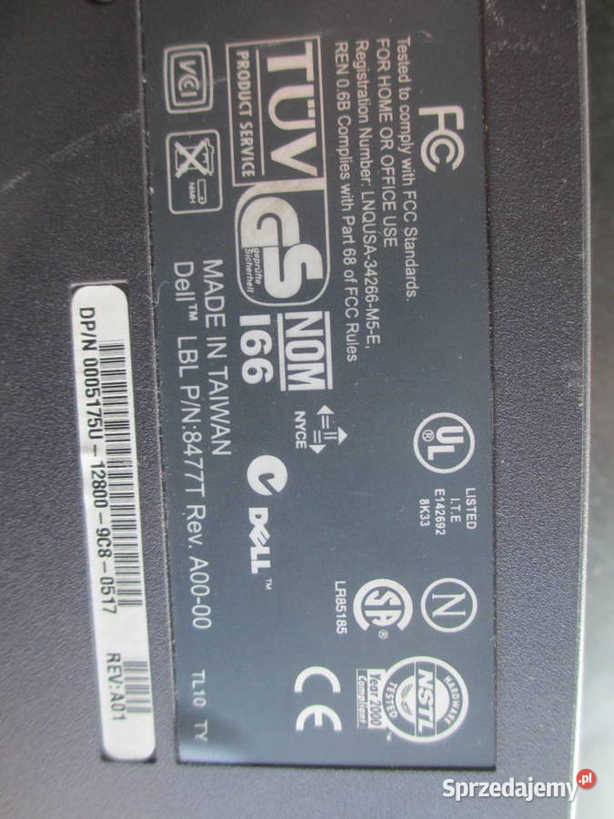 Stacja dokująca Dell Latitude LS typ PRS Części i akcesoria Nowy Sącz