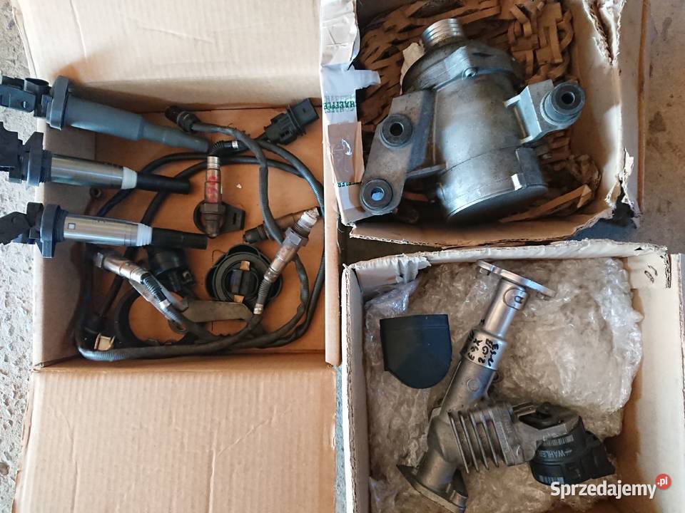 Części BMW E87 E90 cewki pompa wody EGR N43B16 Rok produkcji 2010 Pozostałe Nowa Słupia