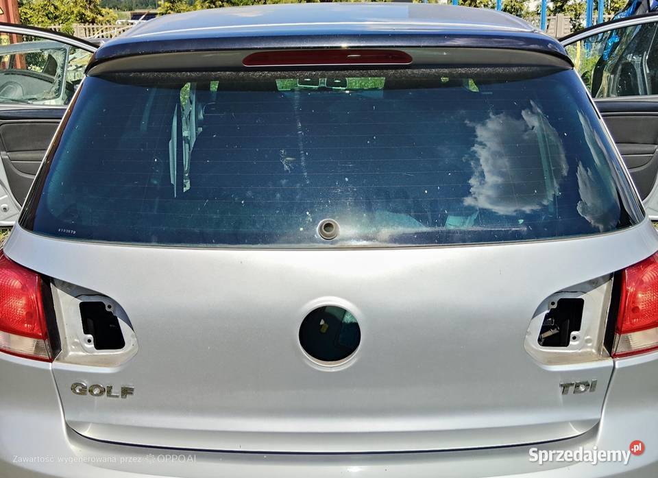 KLAPA TYŁ VW GOLF VI HB Opole