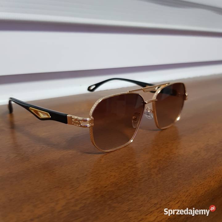 Piękne męskie okulary unisex nowość 2026 Uniseks