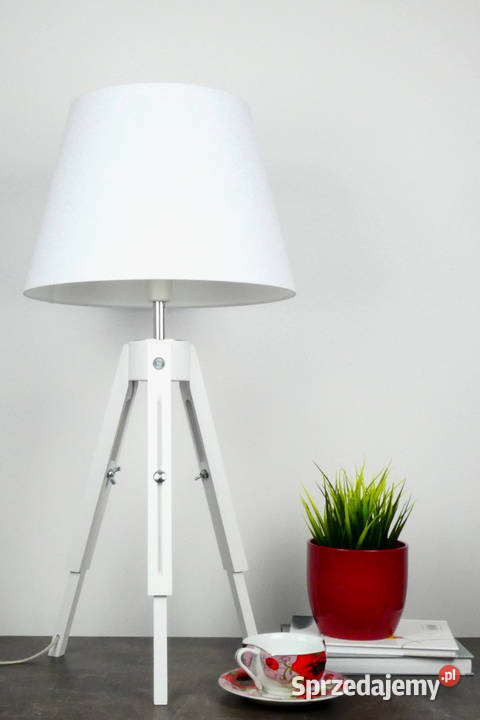 Lampa biurkowa JUNGATORP skandynawski drewno Oświetlenie Nowe