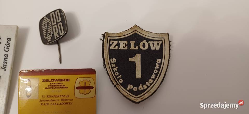 Zelów FANAR pamiątki medal Warszawa sprzedam