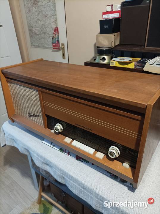 Telefunken radio lampowe stereo z gramofonem Płock sprzedam