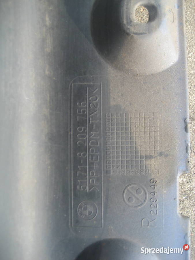 bmw 3 e46 sedan listwa progowa prawa 8209756