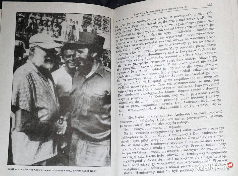 Hemingway reporter Drahoslav Machala Ivan Chełm