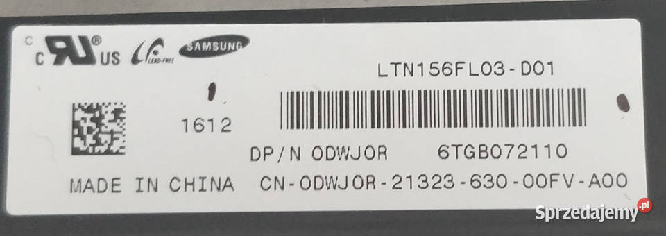 DELL Inspiron 7559 NOWA MATRYCA DOTYKOWA 4K Nysa