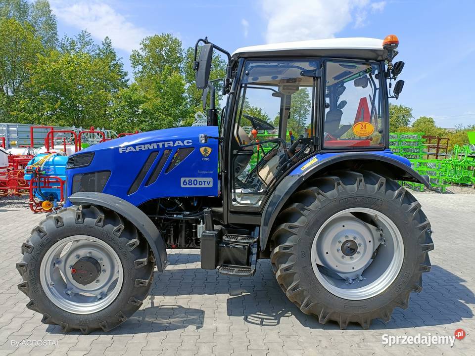 Ciągnik traktor FARMTRAC 680DT V KING 74 ręki Tarnogród sprzedam