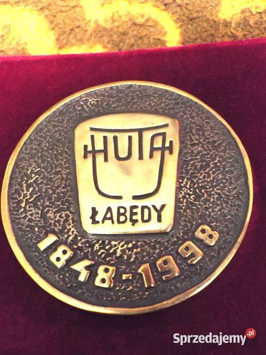 150 lat Huty Łabędy okolicznościowy medal Będzin