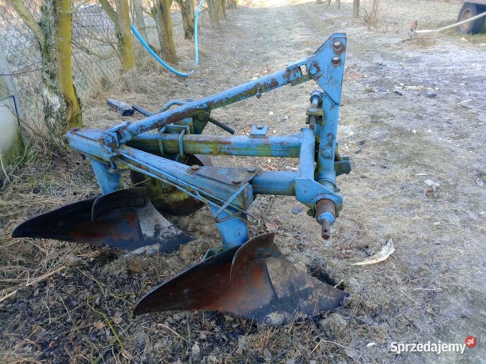 Pług 2 skibowy Unia Grudziądz nieuszkodzony Warka