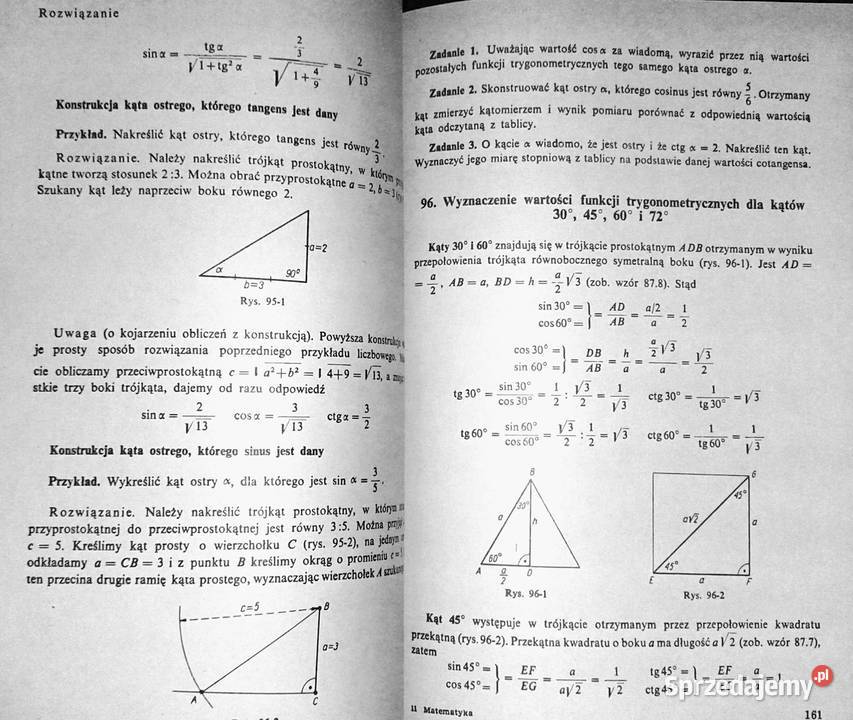 Matematyka kandydatów na wyższe uczenie R sprzedam