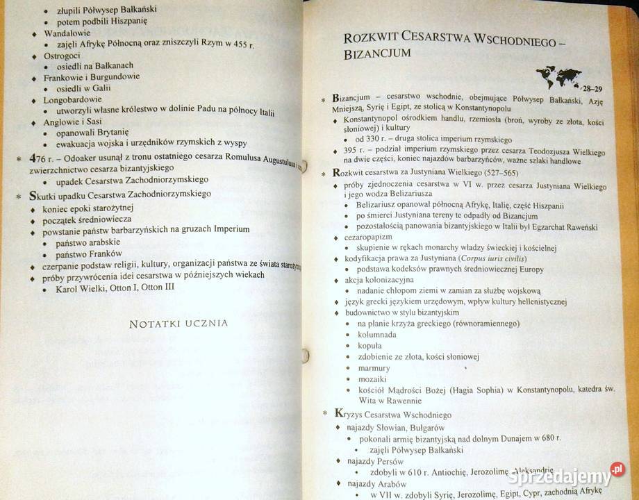 Notatki z lekcji Historia Starożytność Chełm